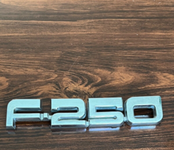 Ford F 250 Emblem 1987 -1991 Truck OEM Plastic Emblem - $19.80