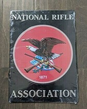 14&quot; NRA freedom Eagle Guns arms 3-D cutout retro USA STEEL plate display ad Sign - £54.75 GBP