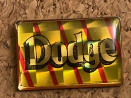 Vintage Dodge Striped Prism Hat/Lapel Pin 1&quot; - $8.15