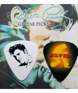 2 ELVIS PRESLEY GUITAR PICKS, New - $9.95