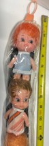 Vintage 1970s Honey Bunch Small Dolls Rooted Hair A.D. Sutton Taiwan SEALED NOS - £11.09 GBP