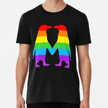 Rainbow Penguins In Love Size S to 5XL Made in the USA T-Shirt - £17.58 GBP