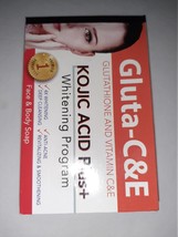 Gluta C &amp;E glutathione and vitamin c KOJIC ACID PLUS  soap - $16.99