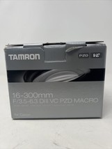 Tamron AF 16-300mm F3.5-6.3 Di II VC PZD All In One EOS Lens For Canon SLR - $379.99