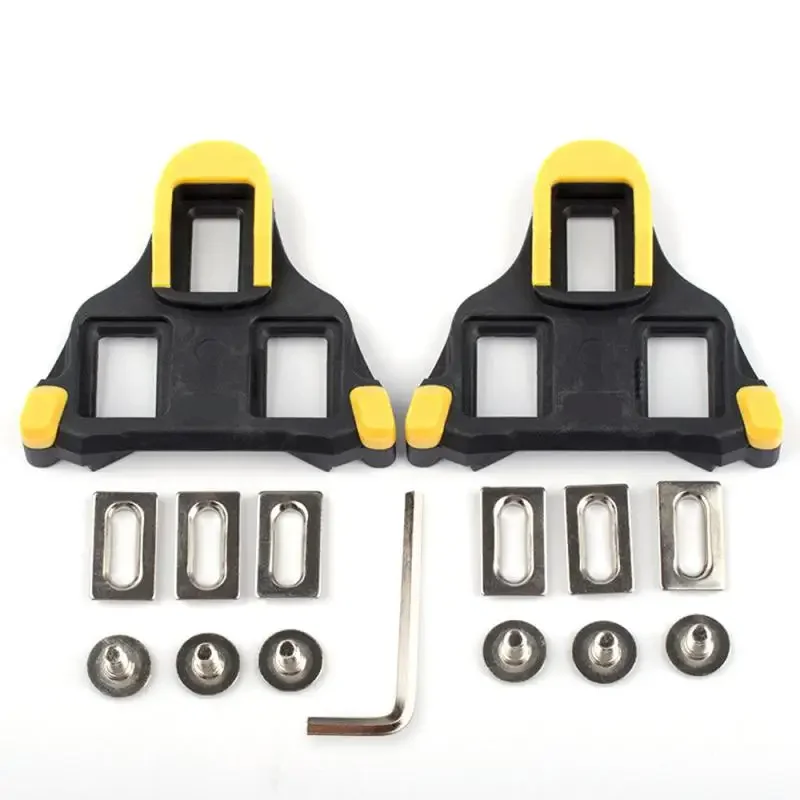 Road Bike Pedal Cleat SPD SL Bicycle Pedals Plate Clip Self-locking Plate Float - £12.93 GBP+