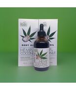 2 X Count Natural Therapy 4 Oz Hemp + &amp; Coconut moisturizing Body Oil - €21,43 EUR