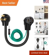 1.5 FT 4 Prong to 3 Prong Dryer Adapter - 30 Amp UL Certified Power Cord - $728.59 MXN