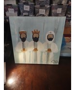Christmas 2021 / Nativity-3 Wise Kings Picture 20&quot; X 20&quot; Very Rare / Unique - $80.43 CAD