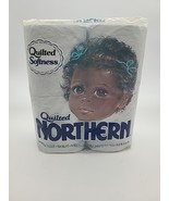 VTG Quilted Northern Blue Bathroom Tissue Toilet Paper 80s African Ameri... - $34.99