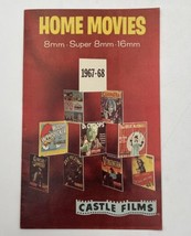 Vintage Castle Films Catalog 1967 1968 Home Movies 8mm Super 16mm - £11.16 GBP
