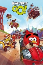 Angry Birds Poster ~ Go Derby 24x36 I Phone App Video Game Go! - $9.00