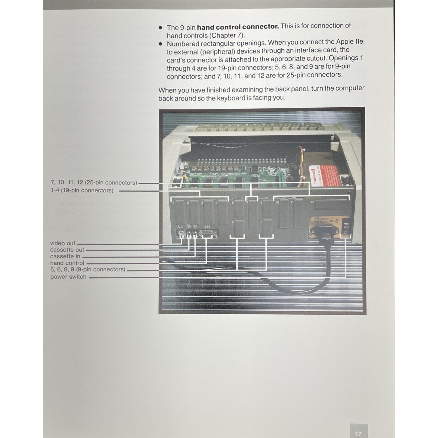 Apple II - Apple IIe Owner's Manual (Guide) - Spiralbound Beige IIe (030-0356-B) Item image 5