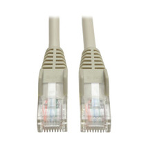 Tripp Lite N001-012-GY 12FT CAT5E / CAT5 Snagless Molded Patch Cable RJ45 M/M Gr - £20.70 GBP