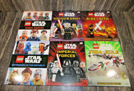 6 LEGO Disney Star Wars Dark Knight Hardcover Book Lot Collectibles - £10.05 GBP