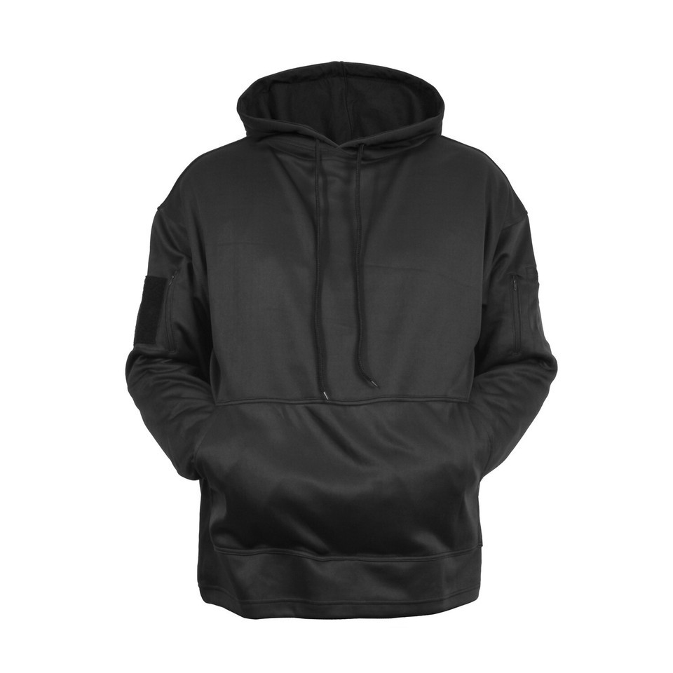 Rothco Black Concealed Carry Hoodie W 2 Passthrough Ports Quick Access S-5XL Item image 5