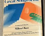 The New York Times Great Songs of the 70’s Piano/Vocal/Guitar Milton Oku... - £35.39 GBP