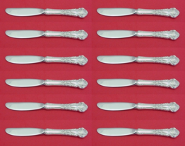 French Renaissance by R&amp;B Sterling Silver HH modern Set 12 pcs 6 1/4&quot; - $256.41