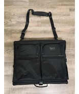 TUMI Alpha Garment Bag Bi-Fold Carry On Ballistic Nylon Black 22133DH Ex... - £101.33 GBP