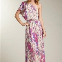 Jessica Simpson One Shoulder Maxi Dress Purple Pink Size 6 - £35.16 GBP