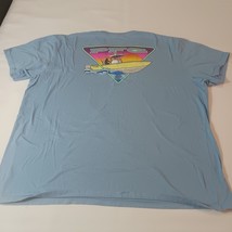 Columbia PFG Men's 2XL Short Sleeve Blue Cotton Fishing Graphic T-Shirt image 8