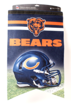 WinCraft Chicago Bears 17 x 26 Premium Quality One-Sided Banner Flag Licensed - £6.80 GBP