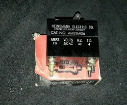 HEINEMANN ELECTRIC AM33MG6 250 VOLTS 7.5 AMPS NEW $25 - £11.85 GBP