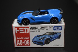 Asia Ltd Tomica Exclusive AO-06 Chevrolet Corvette ZR1 1:64 Worldwide De... - $17.10