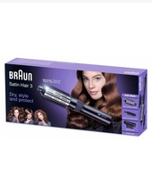 Braun Airstyler Satin Hair 3 AS 330, styling brush curling iron, 400W, 3 attachm - £34.76 GBP