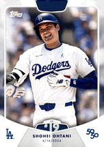 50/50 LIMITED EDITION Shohei Ohtani MLB LA Dodgers 2024 TOPPS NOW #HR 19 - $29.69