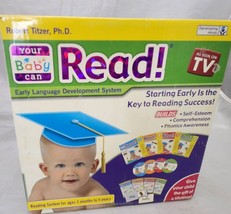 Your Baby Can Read! Early Language Development System by Robert Titzer, PhD wBox - £31.61 GBP