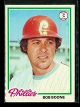Vintage 1978 TOPPS Baseball Trading Card #161 BOB BOONE Philadelphia Phillies - £7.53 GBP