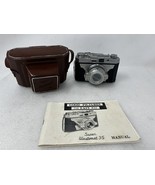 Super Westomat 35 Camera Leather Case 1955 Vintage Rangefinder - $1,298.23 MXN