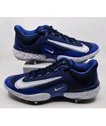 Nike Alpha Huarache Elite 4 Low React Royal Navy DR6851-414 Baseball Sz ... - $1,474.61 MXN