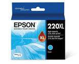Epson T220 DURABrite Ultra Ink High Capacity Cyan Cartridge Exp 09/2025 - $21.77