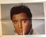 Vintage Elvis Presley Magazine Fold Out Poster Young Elvis - £4.74 GBP