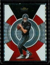 2005 Topps Finest Rookie Chrome Football Card #129 Andrew Walter Oakland Raiders - £6.64 GBP