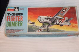 1/ Scale Monogram, T-28D Fighter Bomber Airplane Model Kit #PA-121 BN Open Box - $60.00