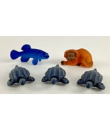 Yowie Ranger Series Leatherback Turtles Golden Lion Tamarin Pupfish Figu... - $652.93 MXN