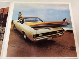 Chevrolet El Camino 1969 Pamphlet D-67130 Tri-Fold Color Print Copyright... - £23.07 GBP