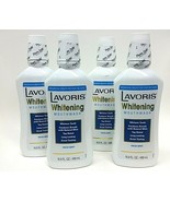 ( LOT of 4 ) Lavoris Whitening MouthWash Whitens Teeth Fresh Mint 16.9 O... - $32.66