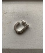 Rick Owens Engraved Logo Hoop Earring - £134.03 GBP