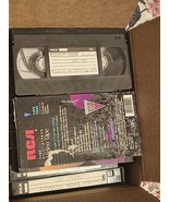 Mixed Lot of 14 VHS Tapes Sold As Blanks. JVC, RCA, Polaroid  - $275.62 MXN