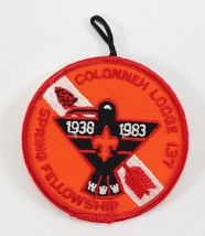 Vintage 1936 - 1983 OA WWW Order Arrow Colonneh 137 Spring Boy Scout BSA Patch - £9.14 GBP