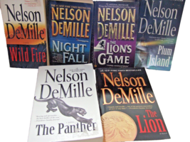 Lot Of 6 Nelson De Mille John Corey Series Thrillers Crime Mysteries Books Novels - £15.05 GBP
