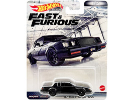 1987 Buick Regal GNX Black &quot;Fast &amp; Furious&quot; Series Diecast Model Car by Hot Whee - $23.64