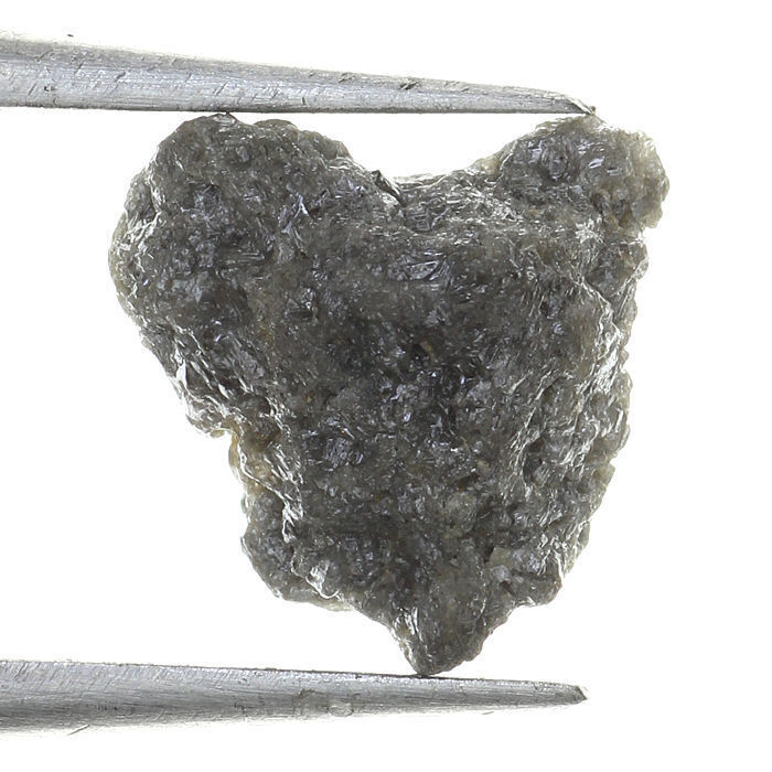 African 0.91 Ct Superb Grey Color Natural Rough Loose Raw Diamond For Ring - $13.74