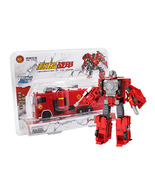 alloy deformation firefighting city defenders firetruck model toy - £19.30 GBP