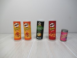 Play food doll accessory size Pringles chips &amp; grape juice 18&quot; doll comp... - £10.05 GBP
