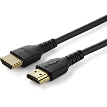 StarTech.com 6ft (2m) Premium Certified HDMI 2.0 Cable with Ethernet - Durable H - £24.09 GBP