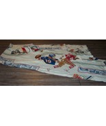 Vintage NFL Football Teams WINDOW CURTAIN VALANCE Giants 49ers Bears Was... - £15.53 GBP